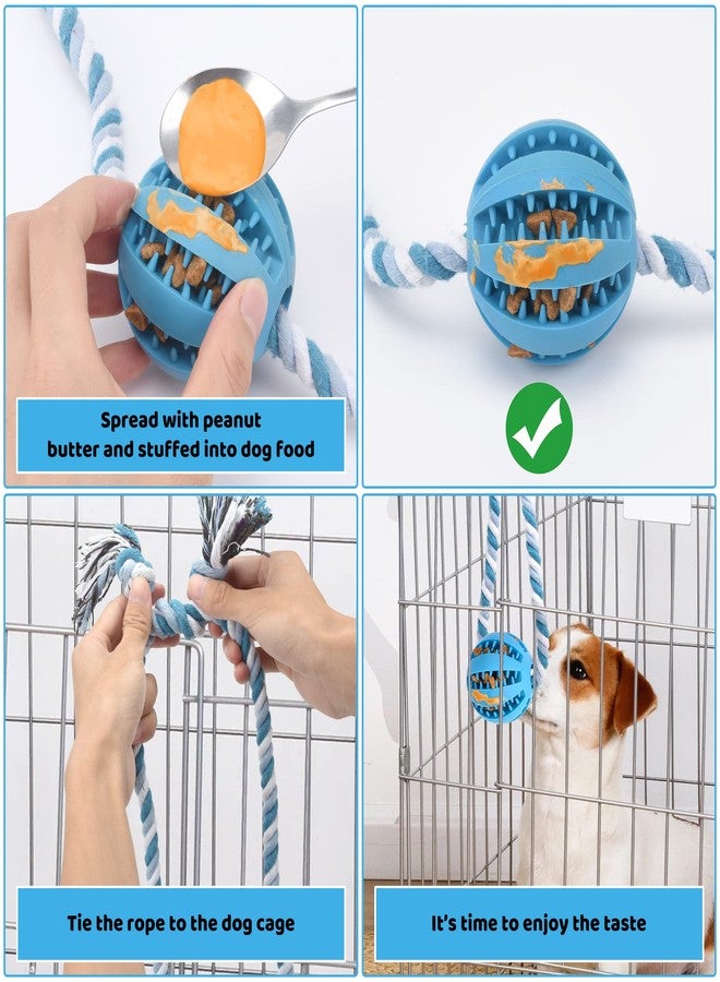 ChengFu Interactive Dog Toys, Crate Training Aids for Puppies, Reduce Stress Anxiety Peanut Butter Dog Food Treat Dispenser Toys - Image 5